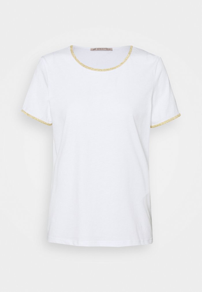 Anna Print Online Store Womens Shirts White